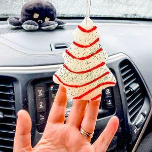 Christmas Tree Cake Freshie